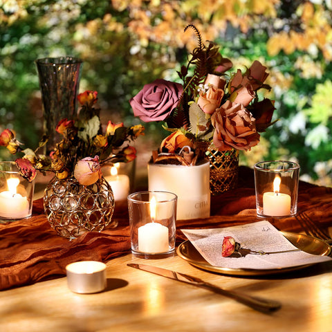 Letine smooth thick-glass finish radiates warmth and elegance.