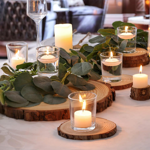 Letine votive holders for romantic Valentine s Day candlelight decor.