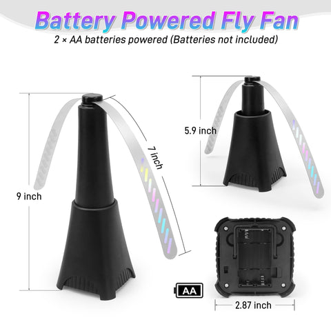 LETKEYS holographic blades close-up highlight light-reflective safety design