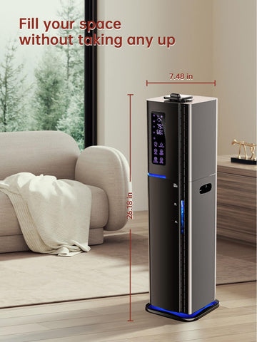Let'me auto shut-off and timer provide safety and flexibility.