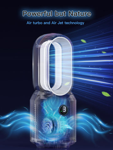 let'me desk fan night light with adjustable brightness