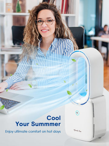 Let'me desk fan ideal for office and bedroom spaces