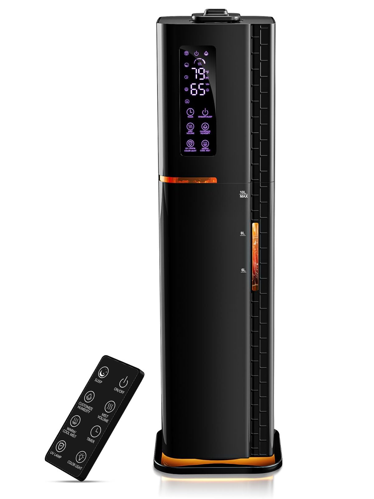 Let'me humidifier top-fill design for easy refills and clean setup.