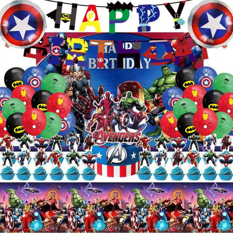 Leuaxmy Avengers banner enhances photos and sets a heroic party mood.