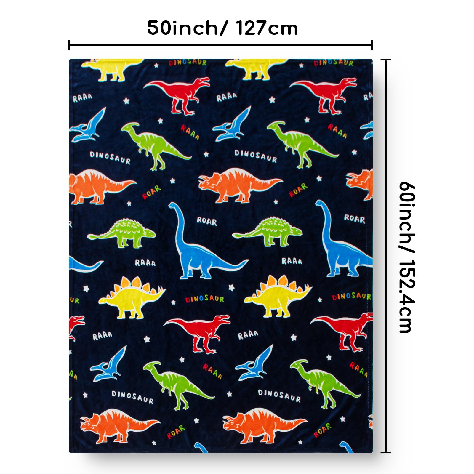 Levens dinosaur blanket makes a great gift idea for kids.