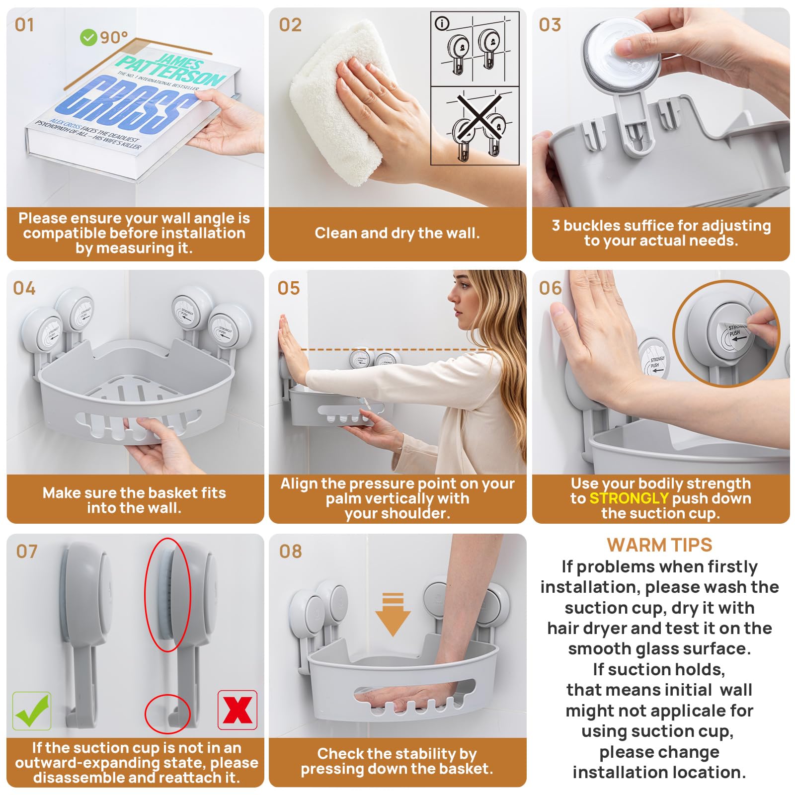 Hollow design promotes air drying of bottles and tools