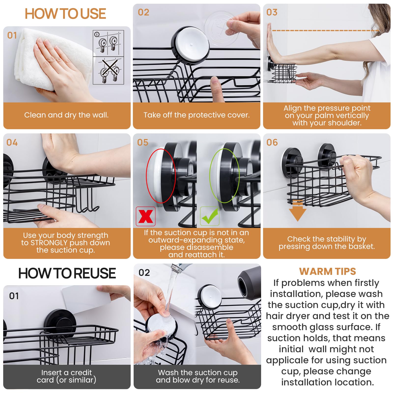 LEVERLOC fast-draining design helps products air dry