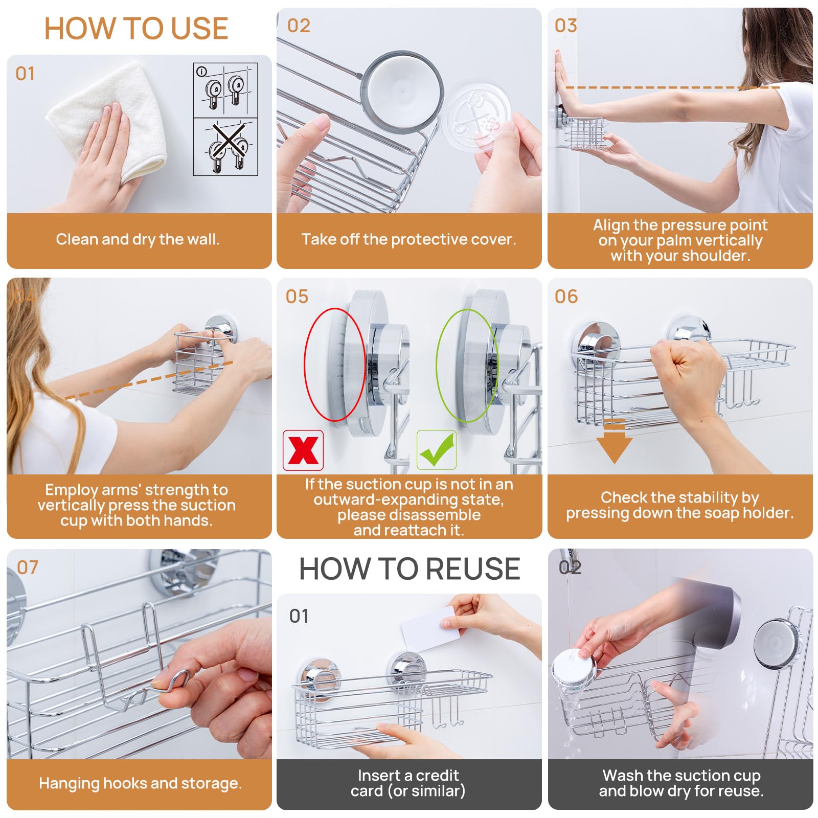 LEVERLOC versatile for shower, bathroom, kitchen and RV
