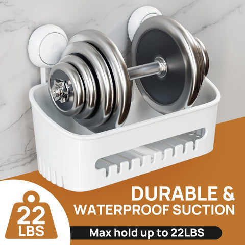 LEVERLOC large basket storing bottles on tile with sturdy hold.
