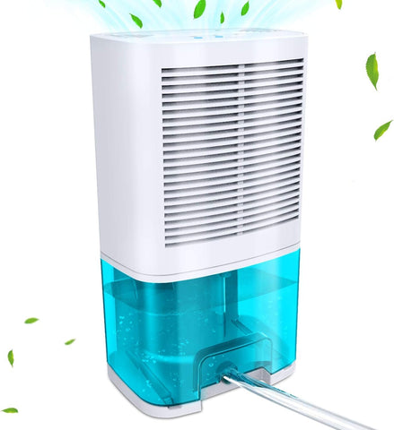 Levoair dehumidifier compact design shown from top view for flexible room use