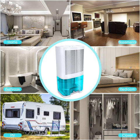 Levoair dehumidifier portable handle demonstrating easy moving between spaces