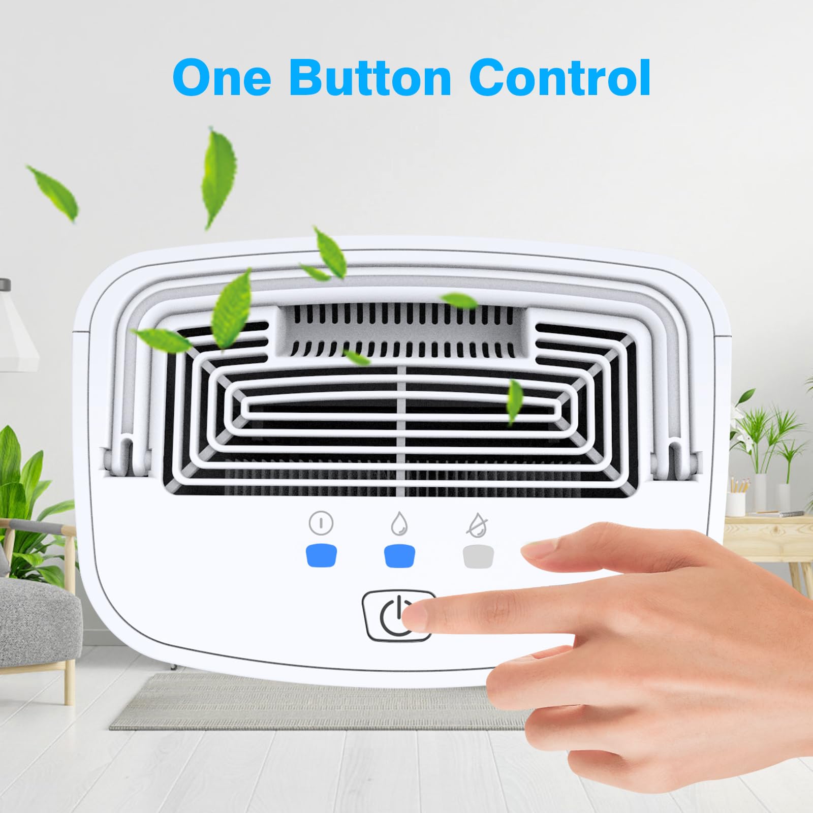 Levoair dehumidifier operates quietly with Peltier method for peaceful nights