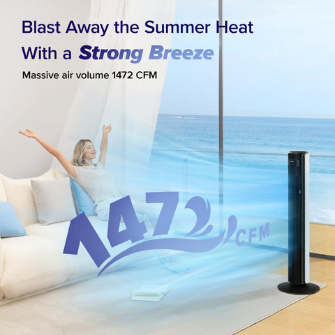 LEVOIT Classic remote control enables easy operation from across the room