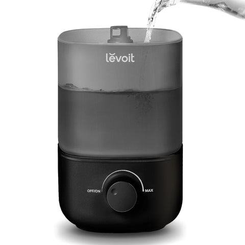LEVOIT Classic 160 top-fill design for easy refills and mess-free operation.
