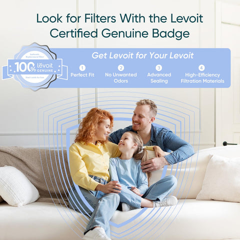 Compact design of Levoit Core 200S-P fits a small room
