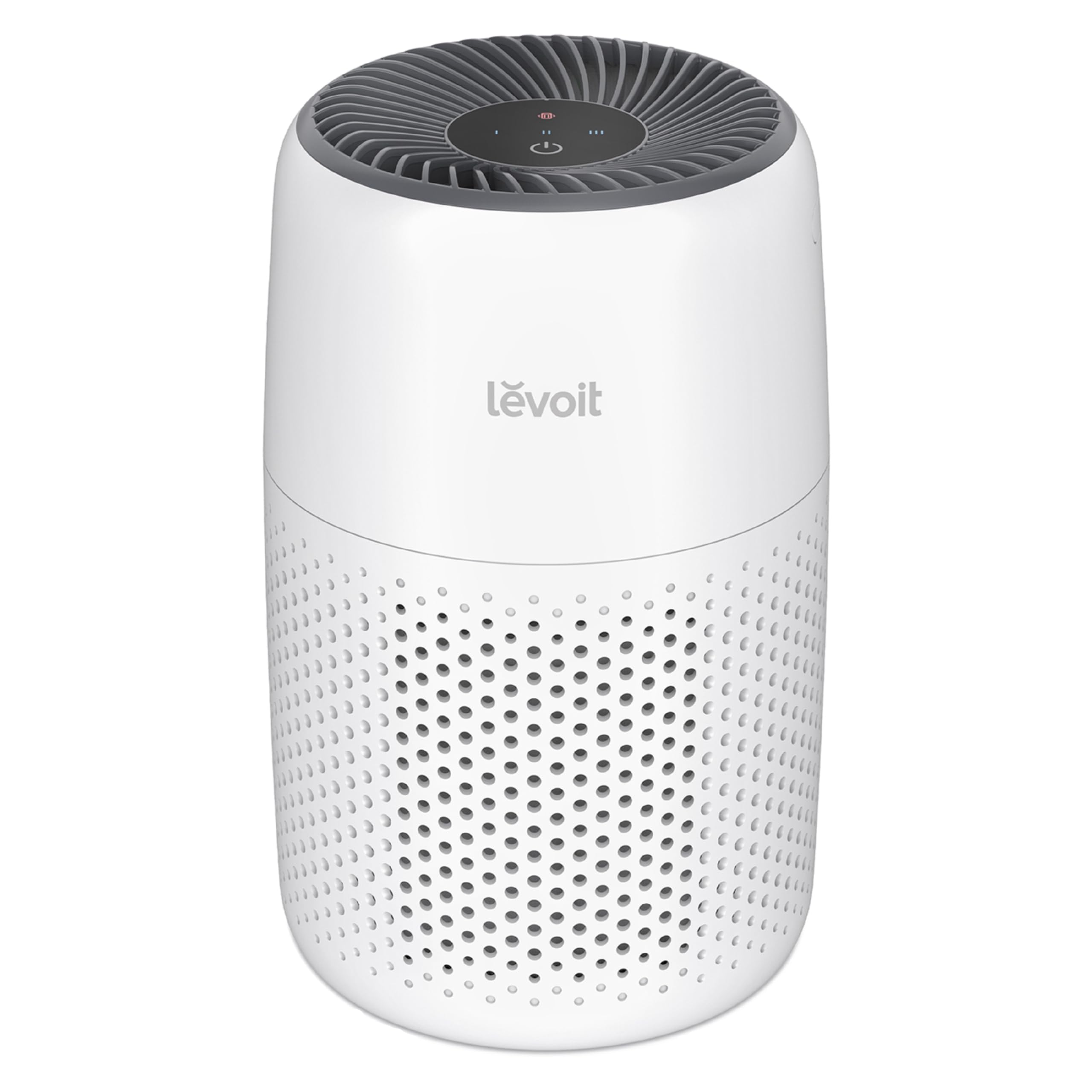 LEVOIT Core Mini-P front view shows compact bedside air purifier