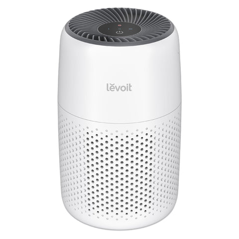 LEVOIT Core Mini-P front view shows compact bedside air purifier