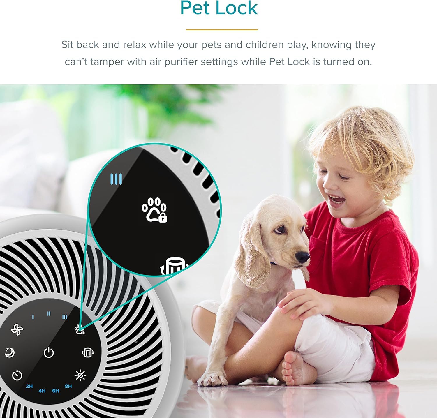 Levoit Core P350-P uses genuine filters for best performance