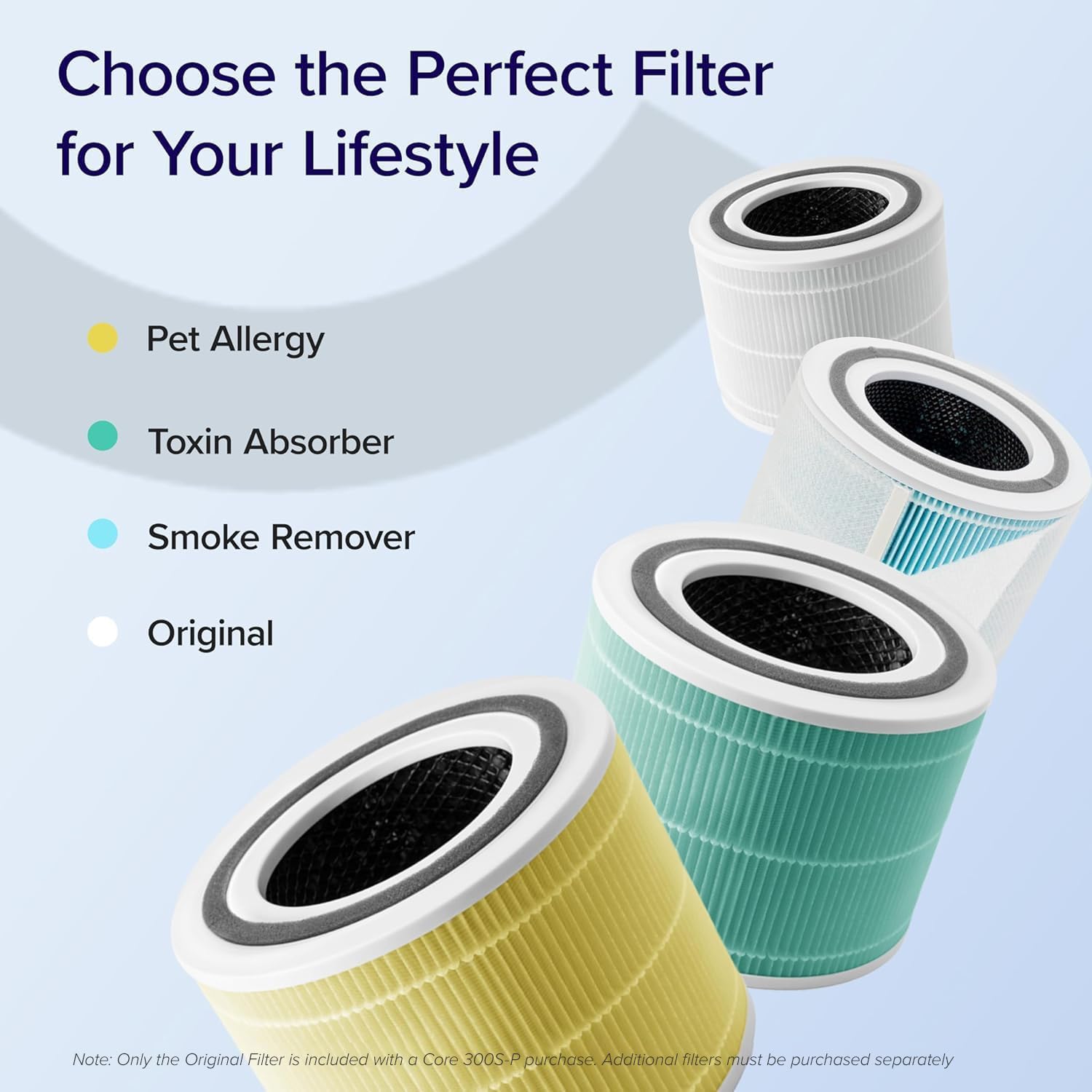 LEVOIT Core300S-P helps tackle kitchen odors and smoke with carbon filtration