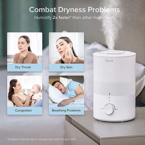 Levoit diffuser-capable unit for adding essential oils and aroma
