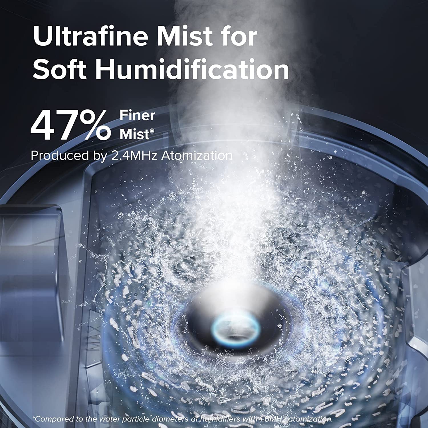 Levoit humidifier cool mist output refreshing air safely