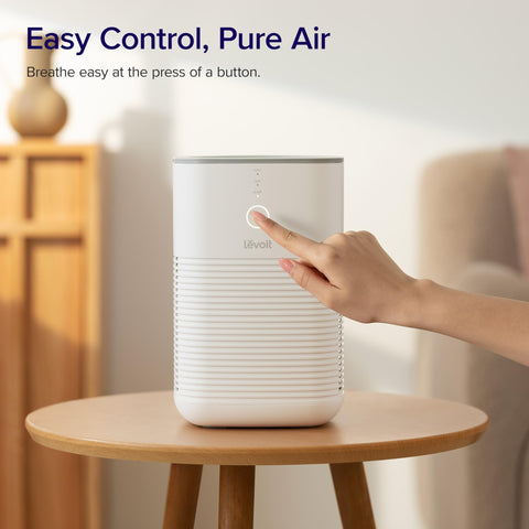 LEVOIT LV-H128 3-stage filtration system captures particles