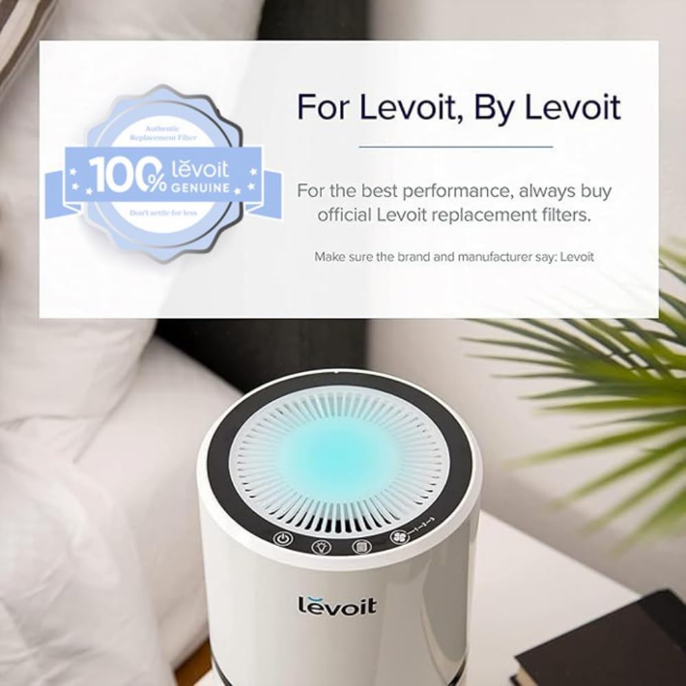 Levoit LV-H132 sealed packaging preserves filter lifetime.