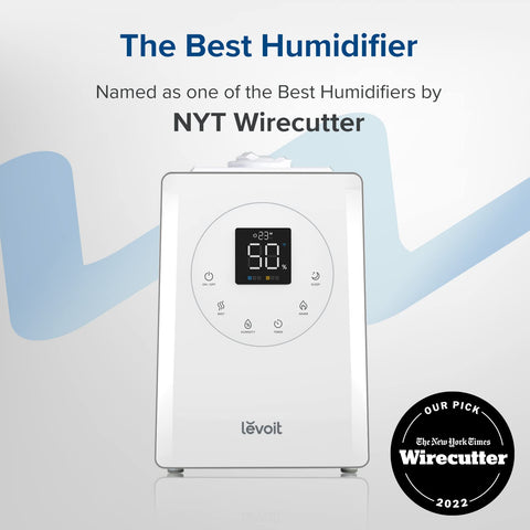 Cool mist output from LV600S for balanced humidity levels