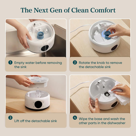 LEVOIT 450S dishwasher-safe parts simplify cleaning