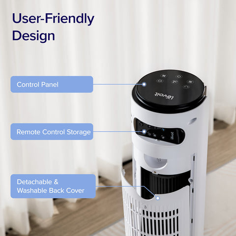 LEVOIT whisper-quiet operation maintains peaceful room ambience
