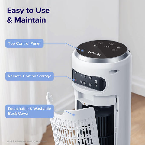 LEVOIT multi-speed modes offer customizable comfort