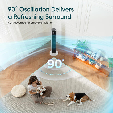 LEVOIT whisper-quiet operation at 28dB for peaceful sleep