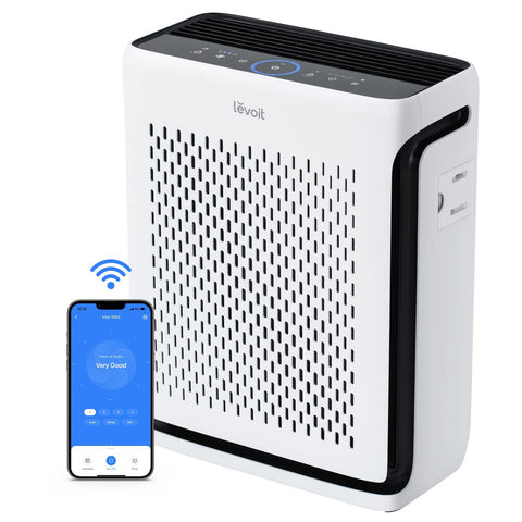 LEVOIT Vital 100S-P front view for room air purification