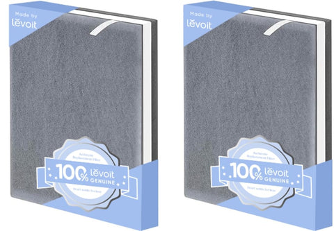 Levoit Vital 100 2-pack replacement filter front view shows design for peak purification.