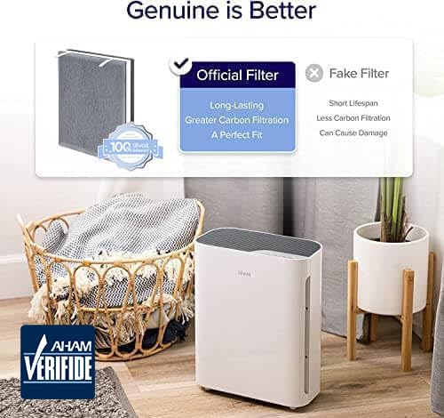 LEVOIT Vital 100 pre-filter washable for longer filter life