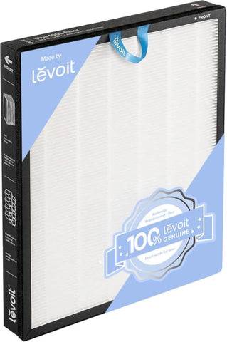LEVOIT Vital 100S-P replacement filter pack improves air quality with genuine filtration.