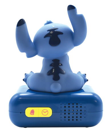 LEXiBOOK Stitch LCD screen dim option supports a restful sleep.
