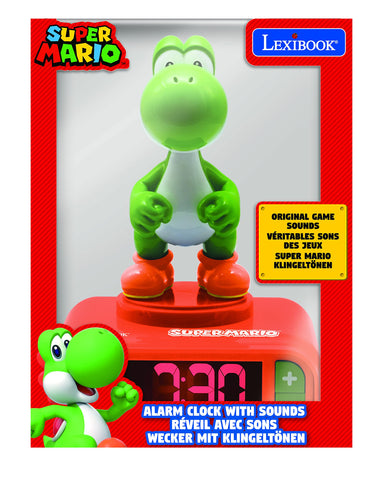 LEXiBOOK Yoshi six Mario-inspired sounds for waking up playfully