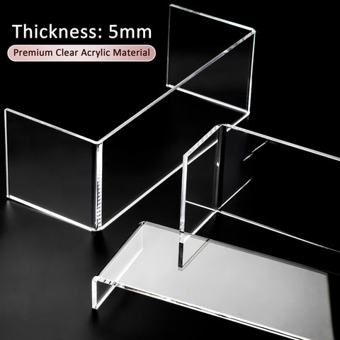 LFTYTUO medium riser side view ideal for layered retail displays.