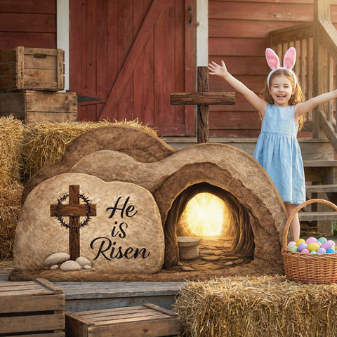LFUTARI versatile Easter prop for stage and photo backdrops