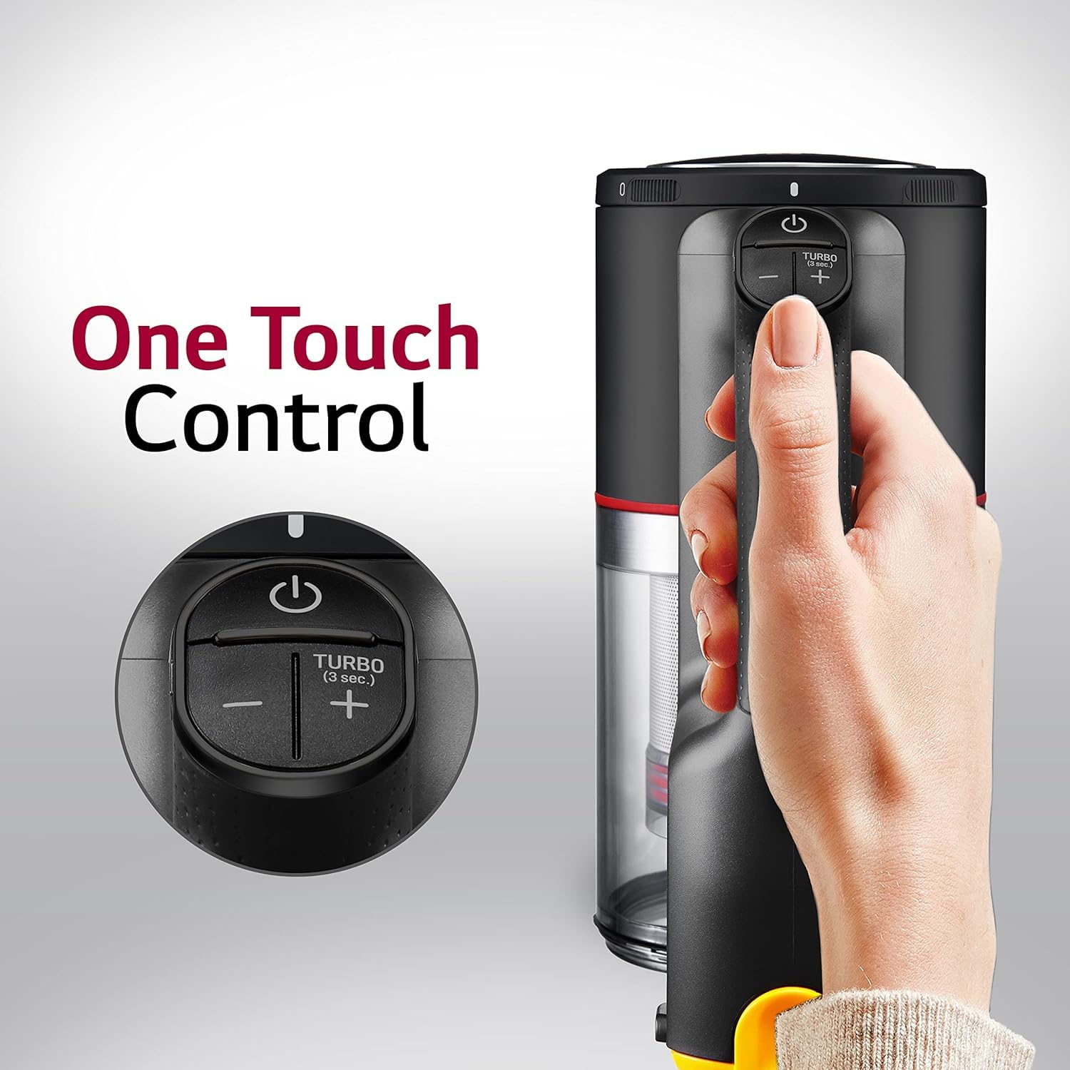 LG CordZero filtration system captures dust efficiently on multiple surfaces