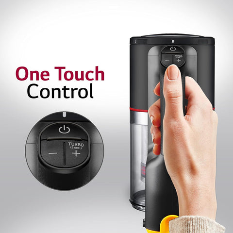 LG CordZero filtration system captures dust efficiently on multiple surfaces