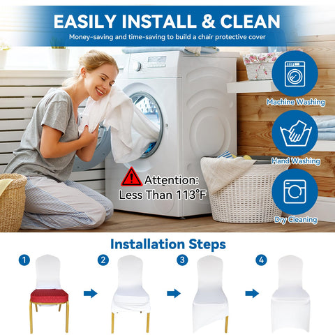 LGJIAOJIAO easy care: machine wash, hand wash, or dry clean