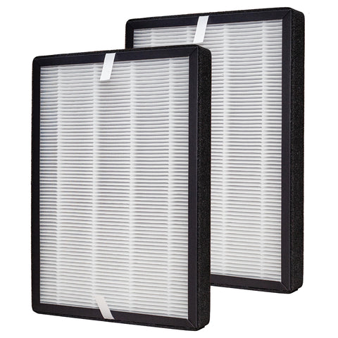 LHARI GL-FS32 filter front view showing 3-in-1 filtration for cleaner air.