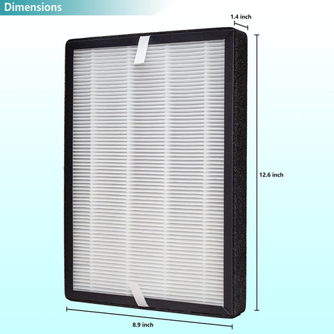LHARI GL-FS32 filter side view illustrating compact fit for purifiers.