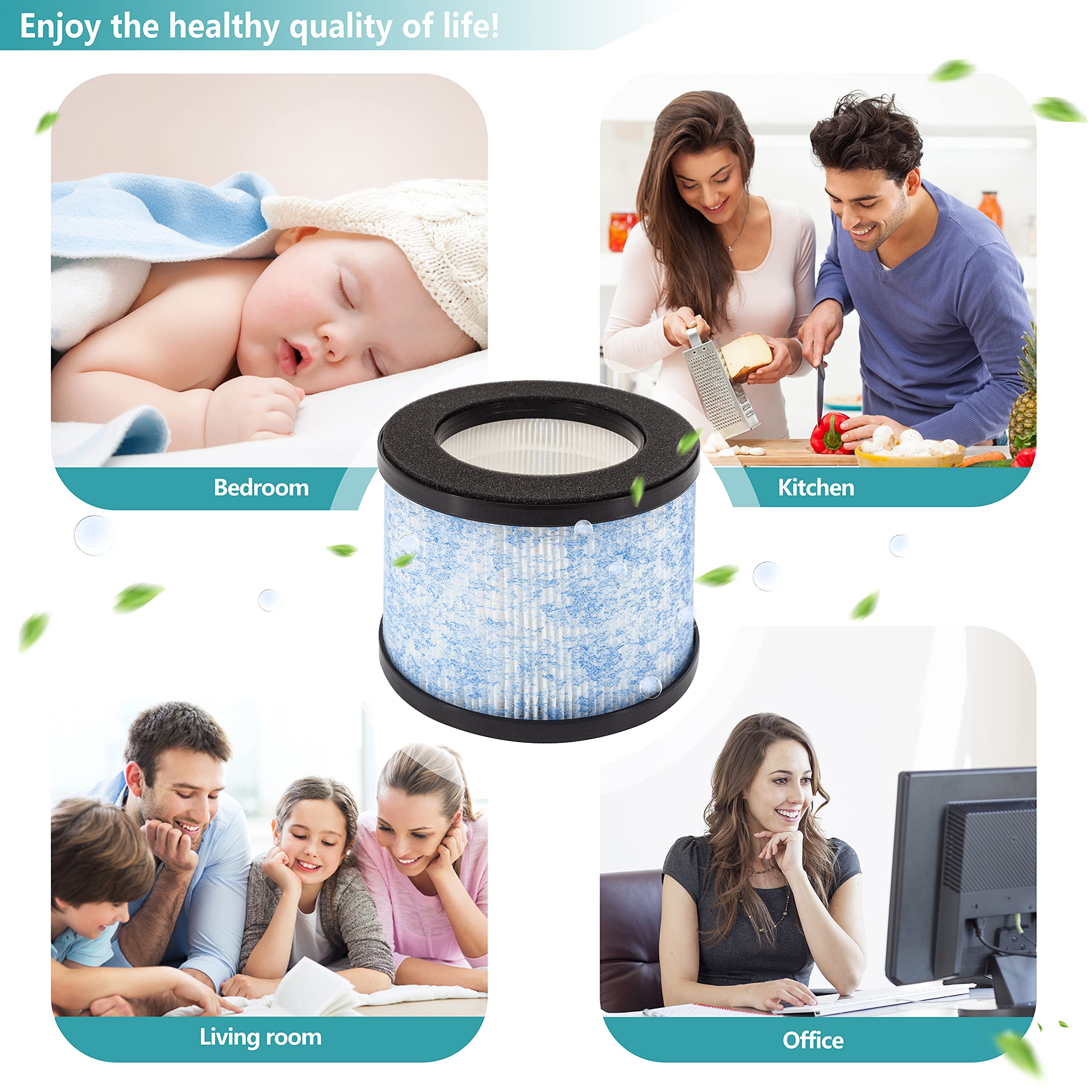 LHARI MA-01CW packaging bundle emphasizes value with two filters.