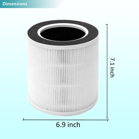 LHARI VK-6067B activated carbon layer reduces household odors.