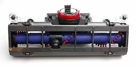 LHG Dyson brushroll deep-clean image highlighting carpet and hard-floor performance.