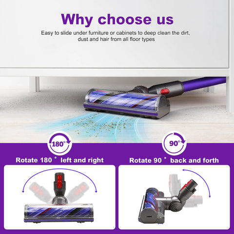 LhhTing Dyson head shows easy-install and rinse-friendly design