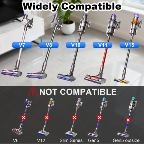 LhhTing edge-cleaning design reaches walls and corners on hard floors.